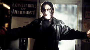 El abrigo de cuero usado por Eric (Brandon Lee) en The Crow