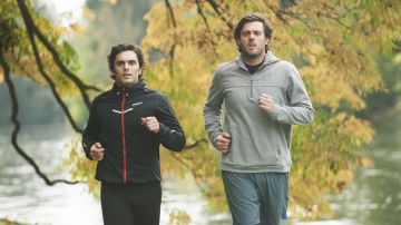 La chaqueta de jogging Craft Black usada por Pio Marmai en First Time