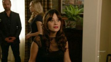 La robe Ralph Lauren de Zooey Deschanel dans New Girl