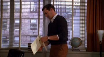La montre Jaeger-LeCoultre Reverso Classique de Don Draper (Jon Hamm) dans Mad Men (Saison 3)