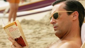 Le livre "The inferno" de Don Draper dans Mad Men