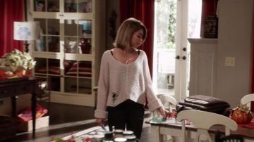 El top de punto "agujero" de Haley en Modern Family