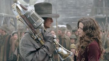 Le chapeau de Gabriel Van Helsing (Hugh Jackman) danza Van Helsing