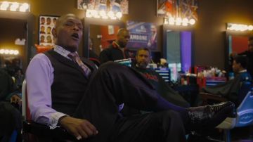 The shoes of Samuel L. Jackson in Chi-Raq