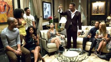 El pelaje gris a cuadros del salón de Lucious Lyon en Empire