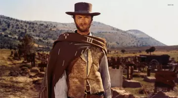 The poncho Blondin (Clint Eastwood) in the Good, the bad and the Ugly