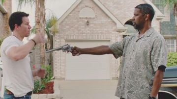 El auténtico revólver de lacrosse "Texas Star" de Bobby (Denzel Washington) en 2 Guns