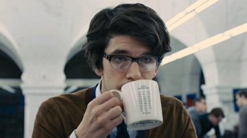 The Mug with Scrabble letter distribution" Q (Ben Whishaw) in Skyfall