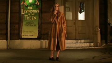 The moccasins of Margot Tenenbaum (Gwyneth Paltrow) in The Family Tenenbaum