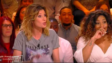 ¡La camiseta Disney First Love de Caroline Ithurbide en C'est que de la télé!