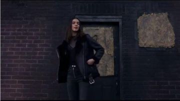 Leatherr Aviator Jacket worn by Dodge (Laysla De Oliveira) in Locke & Key Season 1 Episode 3