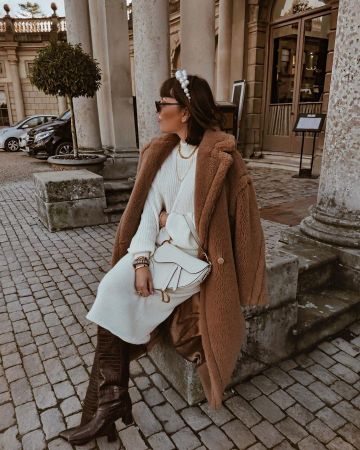 & Other Stories Croc Leather Boots of Nicole Ballardini on the Instagram account @nicoleballardini