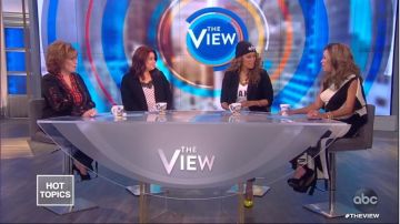 Stella Mccartney Striped Stretch Dress worn by Sunny Hostin on The View February 10, 2020