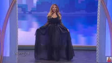 Fenoel Mid­night Lu­cid Dress worn by Wendy Williams on The Wendy Williams Show February 10, 2020