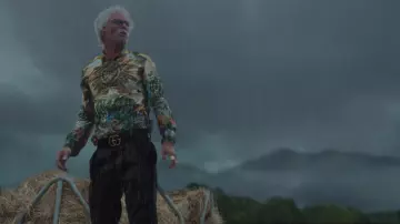 Cinturón de Gucci usado por baby Billy Freeman (Walton Goggins) en The Righteous Gemstones (S01E09)