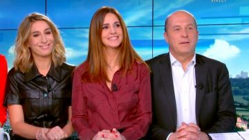 The shirt 100% silk bordeaux de Caroline Munoz in William at noon the 12.02.2020