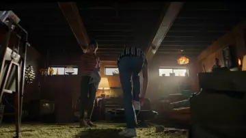 Adidas Continental white sneakers worn by Gabe (Griffin Gluck) as seen in Locke & Key (S01E06)