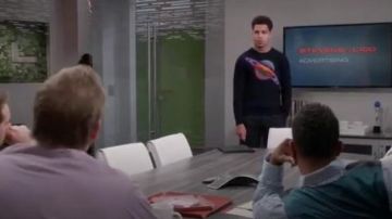 Black Planet Sweater usado por Andre Johnson, Jr. (Marcus Scribner) en negro Temporada 6 Episodio 15