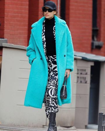 Vehla Florence Sunglasses worn by Irina Shayk New York City February 12, 2020