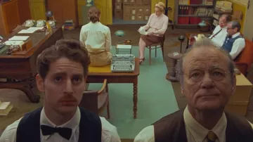 Eyeglasses worn by Arthur Howitzer Jr. (Bill Murray) as seen in The French Dispatch of the Liberty, Kansas Evening Sun