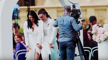 Josie Pantsuit worn by (Amanda Micallef) in Married at First Sight Season 7