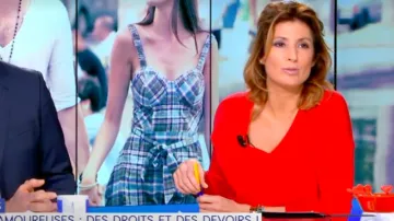 The V neck sweater thin knit currant of Caroline Ithurbide in William at noon the 14.02.2020