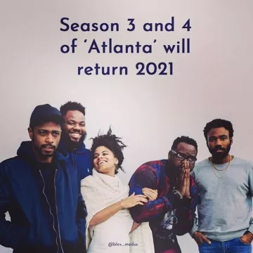 Bleu marine Veste portée par Lakeith Stanfield sur l'Instagram account @blackfilmsmatter