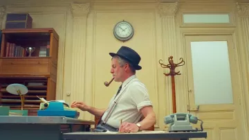 Vintage Smith Corona type writer as seen in The French Dispatch of the Liberty, Kansas Evening Sun