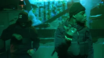 El black bob de Gradur en su video musical BLH feat. Ninho