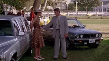 Robe marron a pois de Vivian Ward (Julia Roberts) dans Pretty Woman