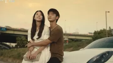 Aphratti Mujer Manga Larga Casual Peter Pan Collar Fit y Flare Skater Vestido usado por Yoo Jin-Kang (Jung So-min) en The Smile Has Left Your Eyes Episodio 1