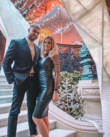 La ceinture Hermès portée par Thibault Garcia sur le compte Instagram de @jessicathivenin
