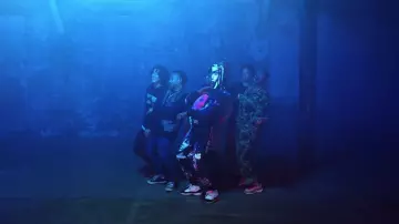 Louis Vuitton Purple Trainer Purple of Lil Uzi Vert in the music video Lil  Uzi Vert - Futsal Shuffle 2020 [Official Music Video]