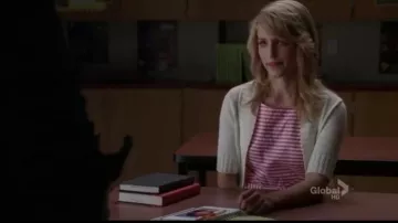 Vestido rosa usado por Quinn Fabray Dianna Agron en la serie Glee