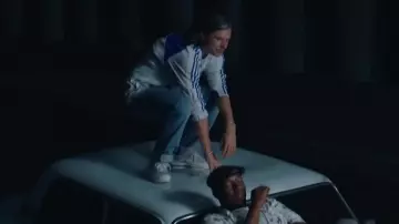 La paire de Nike Air Max 97 blanche portée par Orelsan dans le clip Ma life de Oxmo Puccino