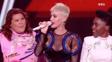 La robe longue Jean Paul Gaultier portée par Katy Perry dans The Voice : La plus belle voix 2017