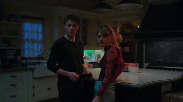 Floral Mesh Top worn by Kinsey Locke (Emilia Jones) as seen in Locke & Key (S01E05)