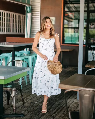 Cult Gaia Small Ark Bag of Erica Aulds on the Instagram account @ericaaulds