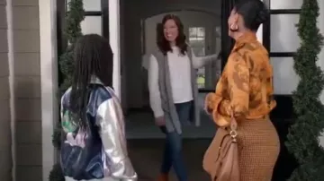 Métallique Blouson porté par Diane Johnson (Marsai Martin), en black-ish Saison 6 Épisode 16