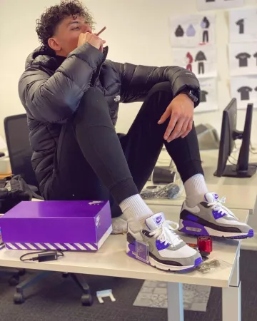 Nike Air Max 90 Premium on the account Instagram of @primetimefut