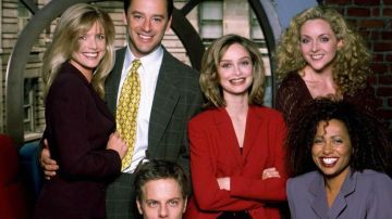 The blazer red from Ally McBeal (Calista Flockhart) in Ally McBeal
