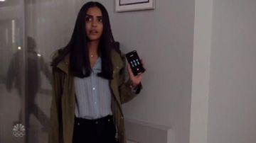 Green Military Jacket worn by Saanvi Bahl (Parveen Kaur) in Manifest Season 2 Episode 7