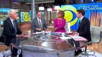 Chiara boni la petite robe Hors de l'Épaule BodyCon Robe portée par Gayle King Sur CBS, Ce Matin, 19 février 2020