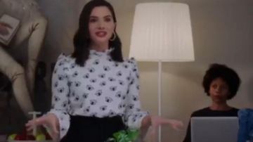 White Blouse worn by Jane Sloan (Katie Stevens) in The Bold Type Season 4 Episode 5