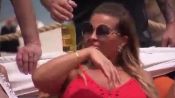 Les lunettes de soleil portées par Dolores de Catane dans Le Real Housewives of New Jersey la Saison 10, Épisode 15