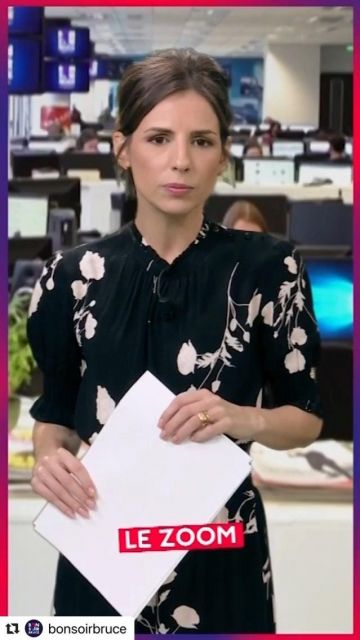 The black dress printed Alice Darfeuille on his account Instagram @alicedarfeuille