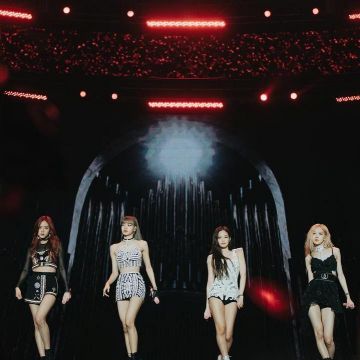 Top & Skirt set worn by Lisa for BlackPink Live Performance at Coachella 2019