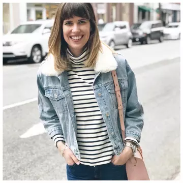 Col roulé Haut de Meghan Basinger sur l'Instagram account @megbasinger