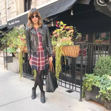 Bottes Noires de Meghan Basinger sur l'Instagram account @megbasinger