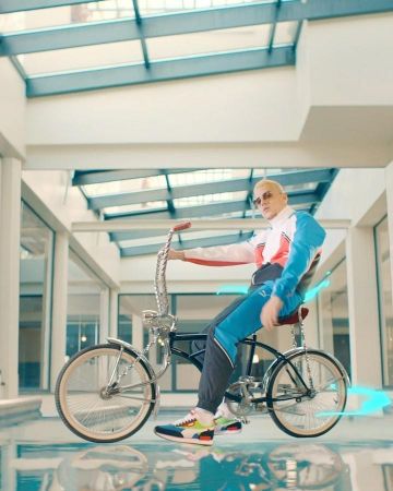 La veste puma de PLK sur le compte Instagram de @plkpb